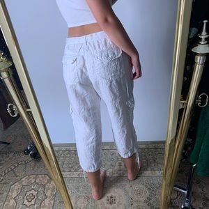 Tommy Hilfiger Linen Crop Pant